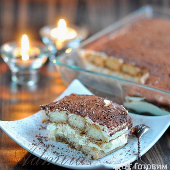 Рецепт тирамису без яиц