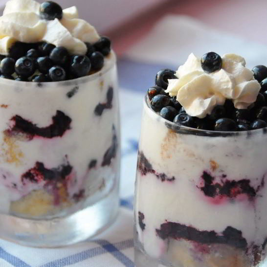 Рецепт тирамису с черникой