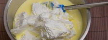 тирамису со взбитыми сливками. Шаг 3