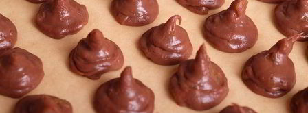 трюфели с абрикосовым пюре, курагой и ромом. Шаг 10