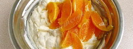 творожно-апельсиновый десерт. Шаг 11