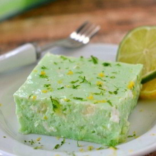 Рецепт творожного десерта с желатином и фруктами