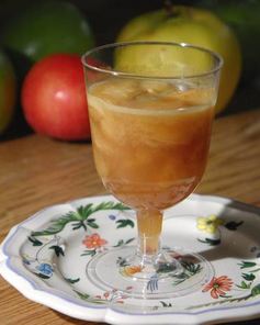 Яблочное желе на кальвадосе