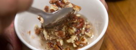 яблоко, запеченное с медом и орехами. Шаг 6