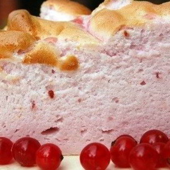 Рецепт запеченного ягодно-белковое облако