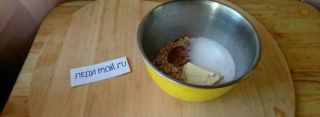 запеченные яблоки с овсянкой. Шаг 3