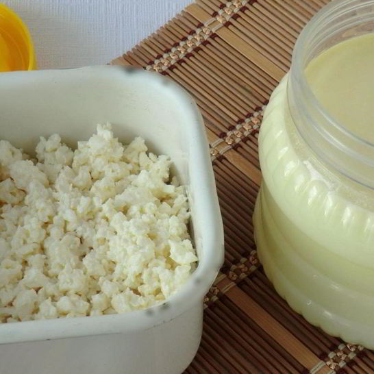 Рецепт зернистого творога