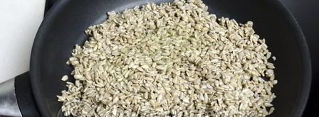 жареные семечки подсолнуха. Шаг 4