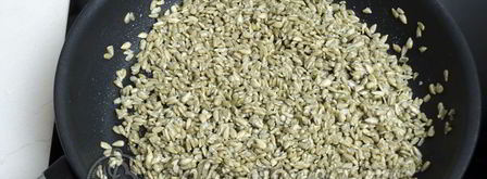 жареные семечки подсолнуха. Шаг 6