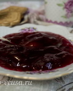 Желе из красной смородины с лимоном