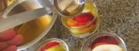 желе с кусочками фруктов. Шаг 4