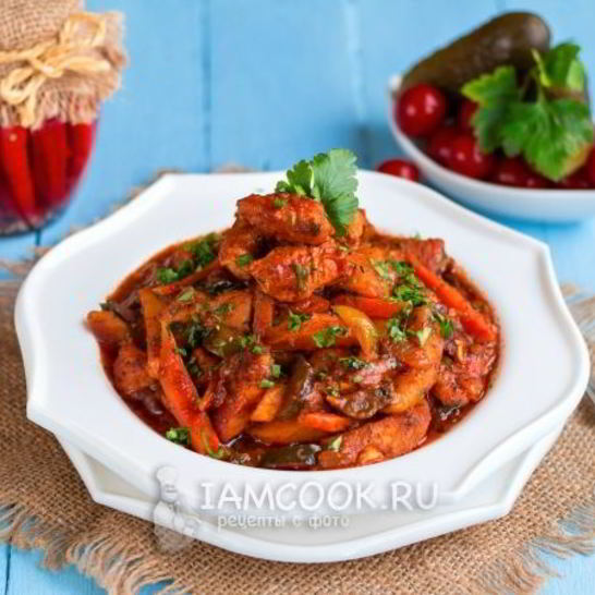 Рецепт азу из индейки