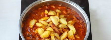 азу из индейки. Шаг 18