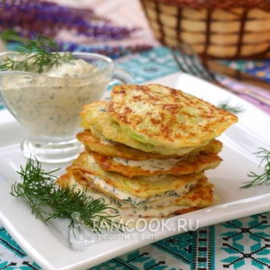 Рецепт драников из кабачков