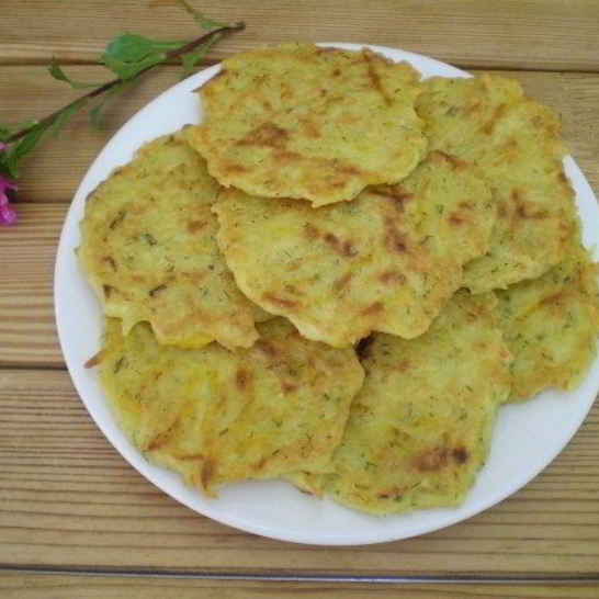 Рецепт драников из тыквы