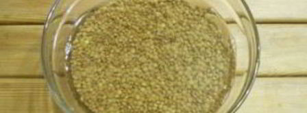 гарнир из чечевицы. Шаг 2