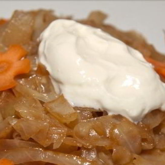 Рецепт гарнира из капусты