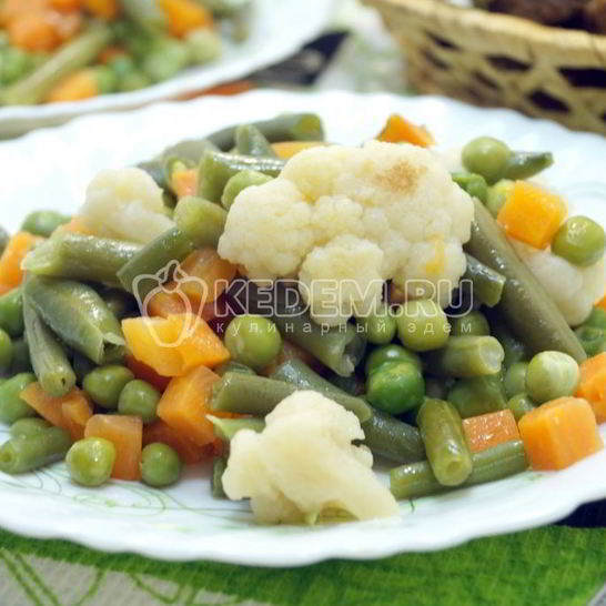 Рецепт гарнира из овощей