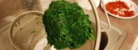 гарнир из шпината. Шаг 3