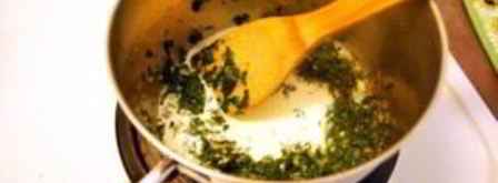 гарнир из шпината. Шаг 5