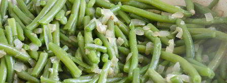 гарнир из стручковой фасоли. Шаг 9