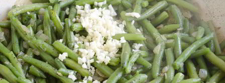 гарнир из стручковой фасоли. Шаг 10