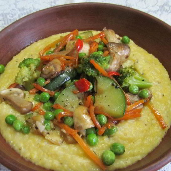 Рецепт гарнира к кукурузной каше