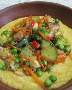 Гарнир к кукурузной каше