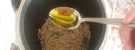 бурый рис в мультиварке. Шаг 2