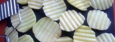 картофель фри впрок. Шаг 2