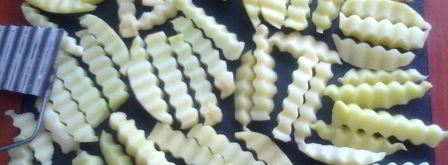 картофель фри впрок. Шаг 3