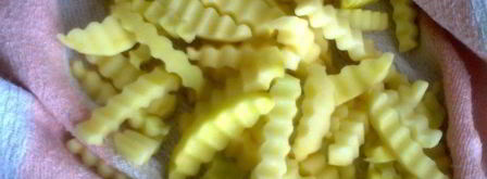 картофель фри впрок. Шаг 4