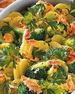 Картофель с брокколи