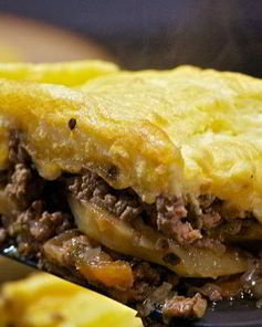 Картофель с фаршем в духовке