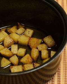 Картофель с карри