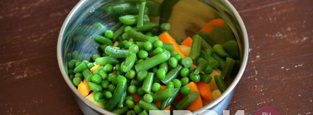 картофель с овощами. Шаг 3