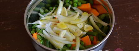 картофель с овощами. Шаг 5