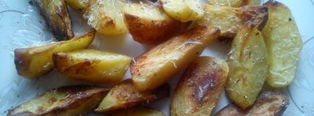 картофель с пармезаном и травами. Шаг 6