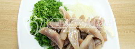 картофель с селедкой. Шаг 5