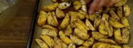 картофель с травами и чесноком. Шаг 3