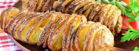 картофель спиралью на шпажках в духовке. Шаг 17