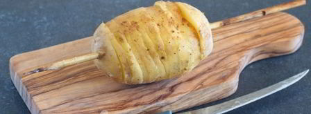 картофель спиралью на шпажках в духовке. Шаг 8