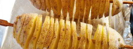 картофель спиралью на шпажках в духовке. Шаг 12