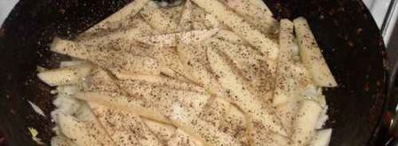 картофель жареный с мясом. Шаг 13