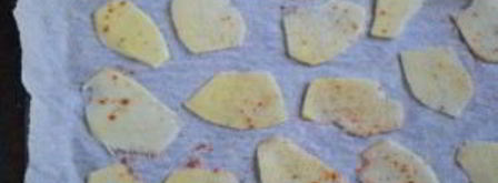 картофельные чипсы в духовке. Шаг 3