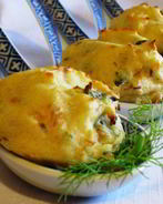 Картофельные крокеты с лососем