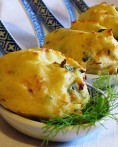 Картофельные крокеты с лососем