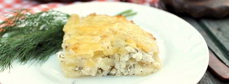 картошка со сметаной и чесноком в духовке. Шаг 8