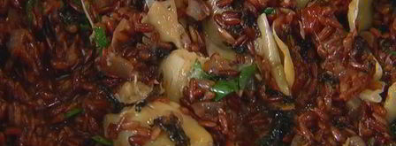 красный рис с артишоками и кардамоном. Шаг 12