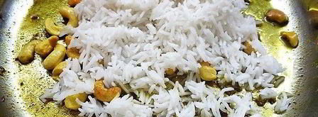 лимонный рис со специями и кешью. Шаг 6